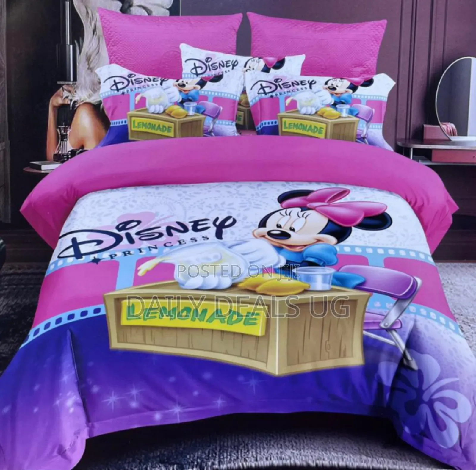 Disney Princess Themed Duvet Cover Set