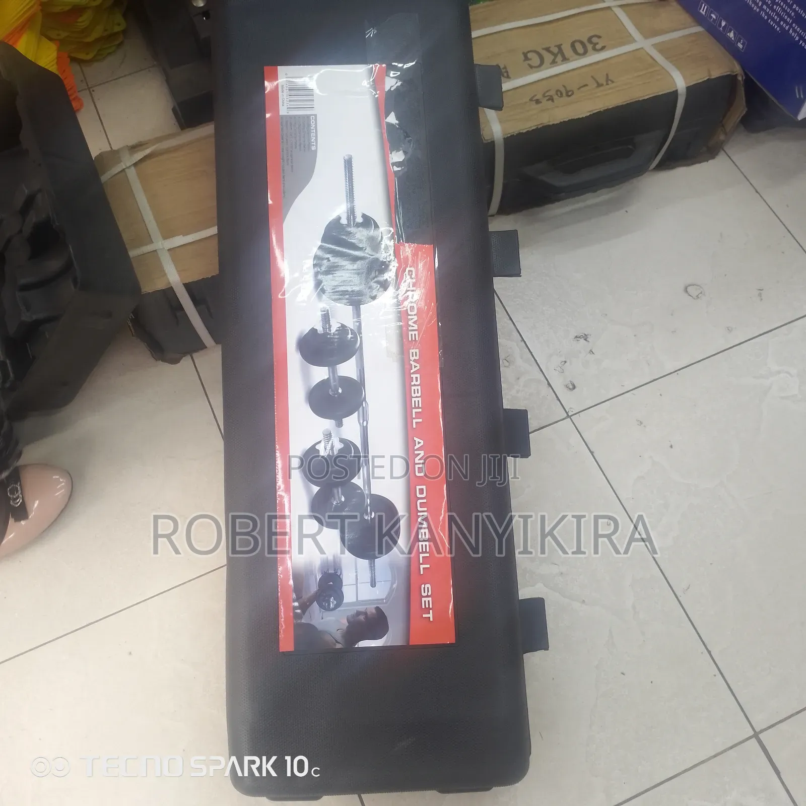 55 KGS Set of New Dumbells