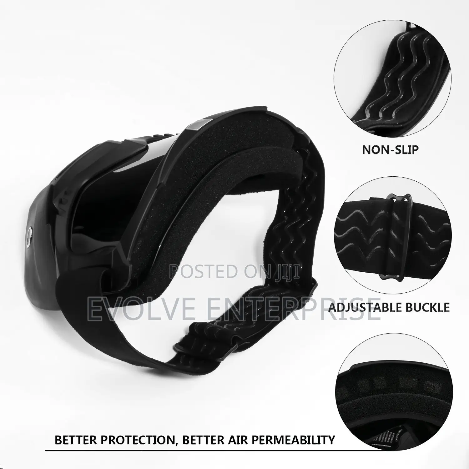 Detachable Fog-Proof Warm Goggles Mouth Filter