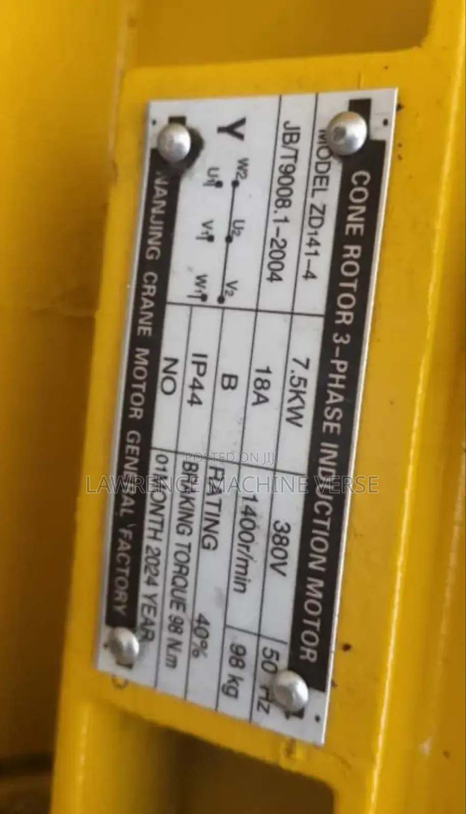 Electric Hoist 7.5kw 5ton 380v