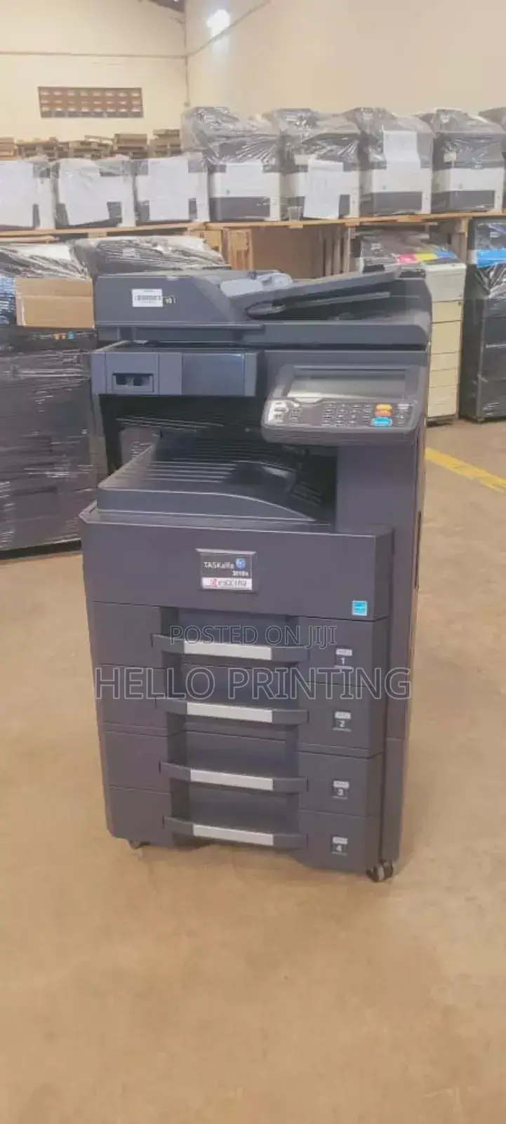 Industrial - Grade Kyocera 3010i - For High Volume Printing .