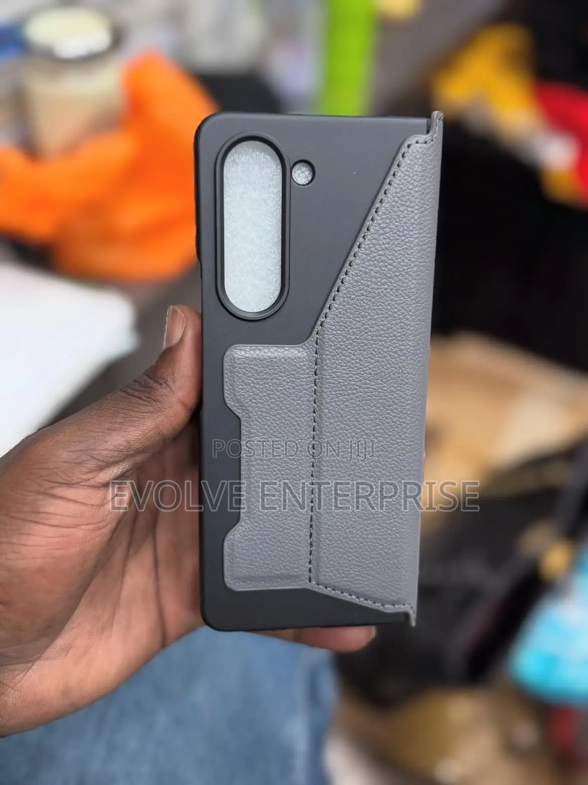 Flip Book for Samsung Galaxy Z Fold 7 6 5 4 5 3 With Screen Protector