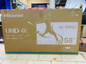Hisense 58-Inch Smart Uhd Digital Satellite Frameless Dolby Vision