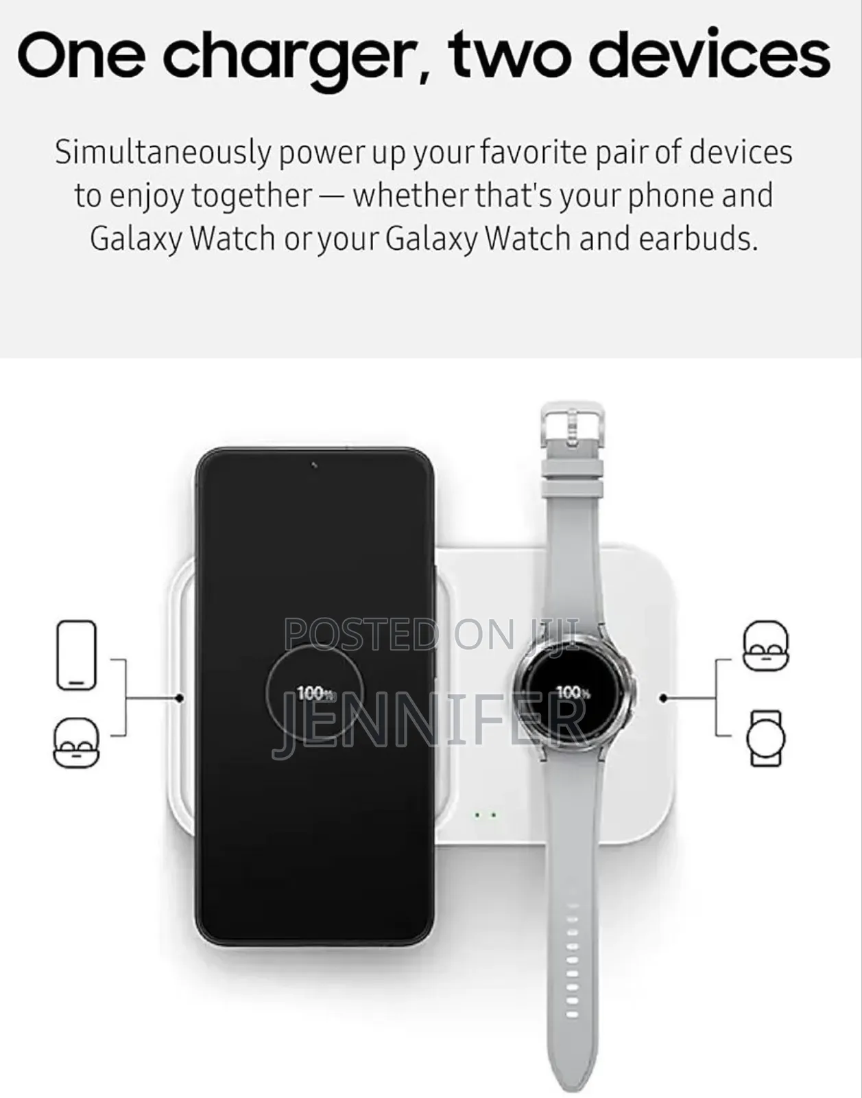 Samsung Super Fast Wireless Charger Duo