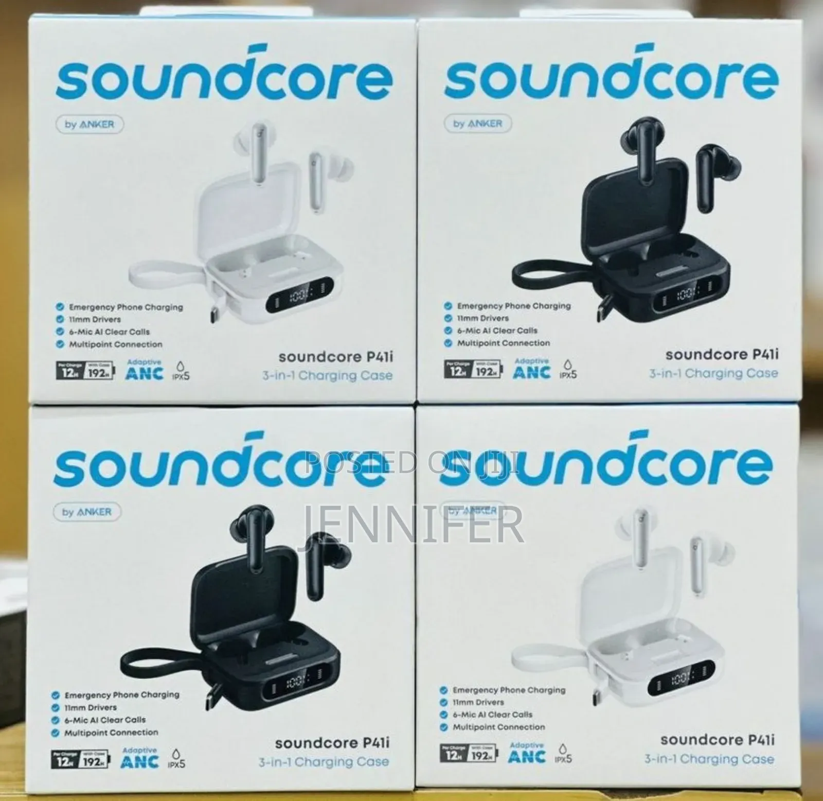 Soundcore P40i Earbuds by Anker.