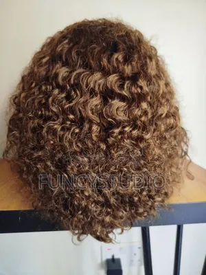 Deep Chocolate Brown Wave Human Hair Wig