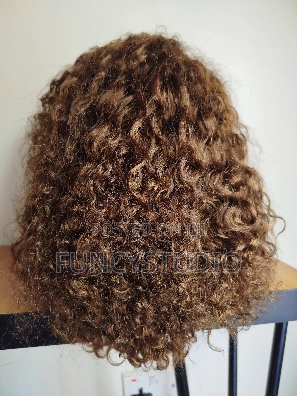 Deep Chocolate Brown Wave Human Hair Wig