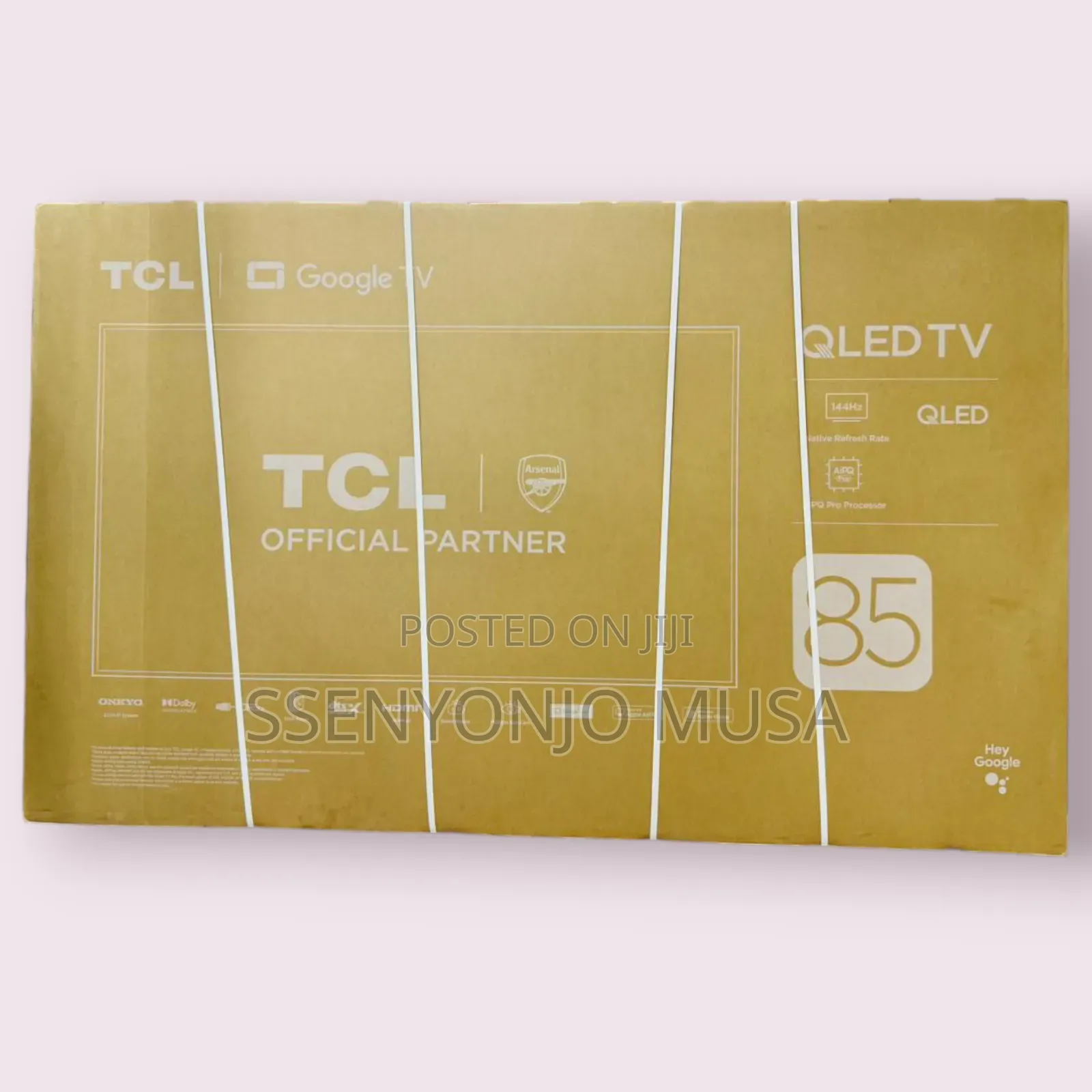 TCL Tv 85-Inch Qled Ultra Hd Smart Google Tv - 85c655 - Hdr10+