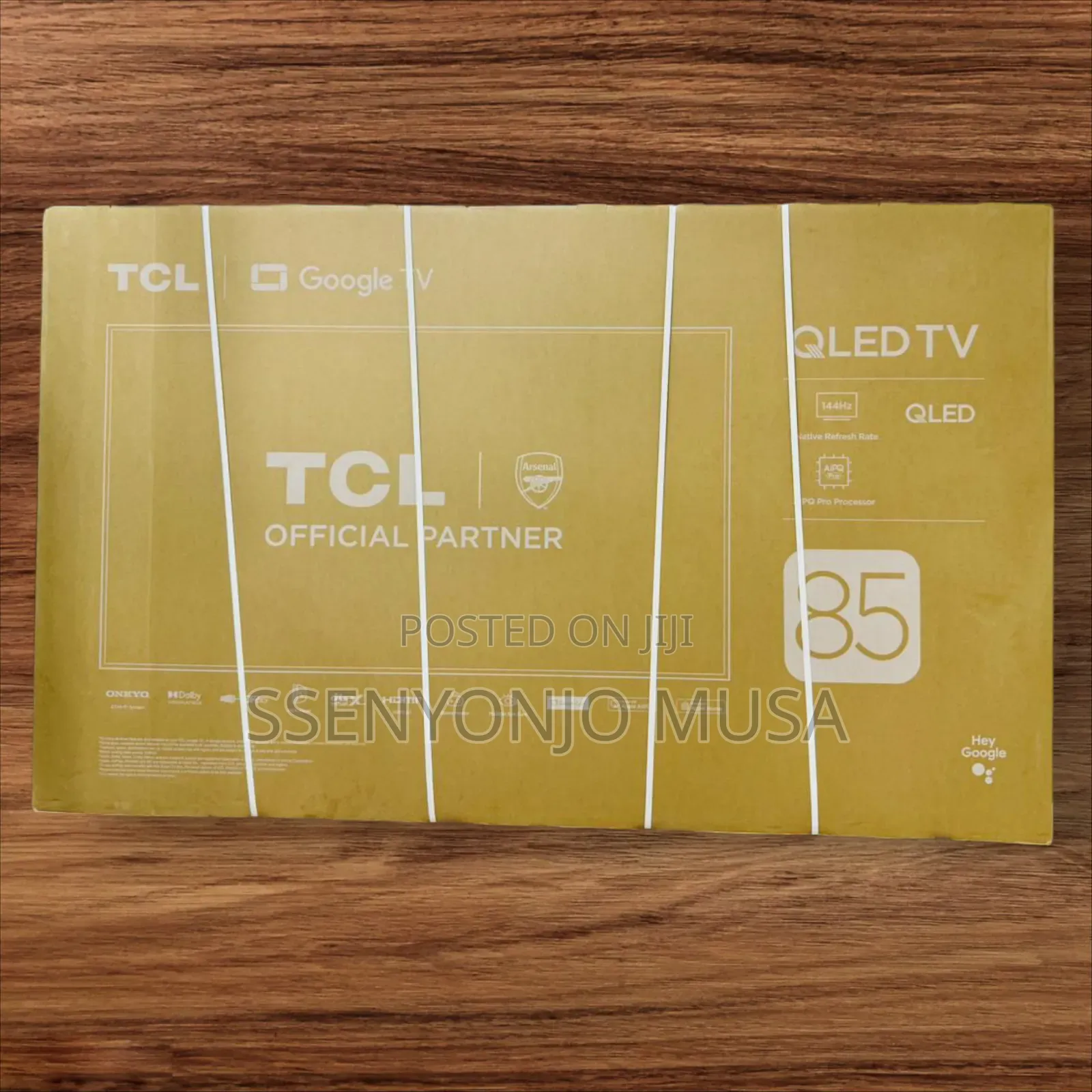 TCL Tv 85-Inch Qled Ultra Hd Smart Google Tv - 85c655 - Hdr10+