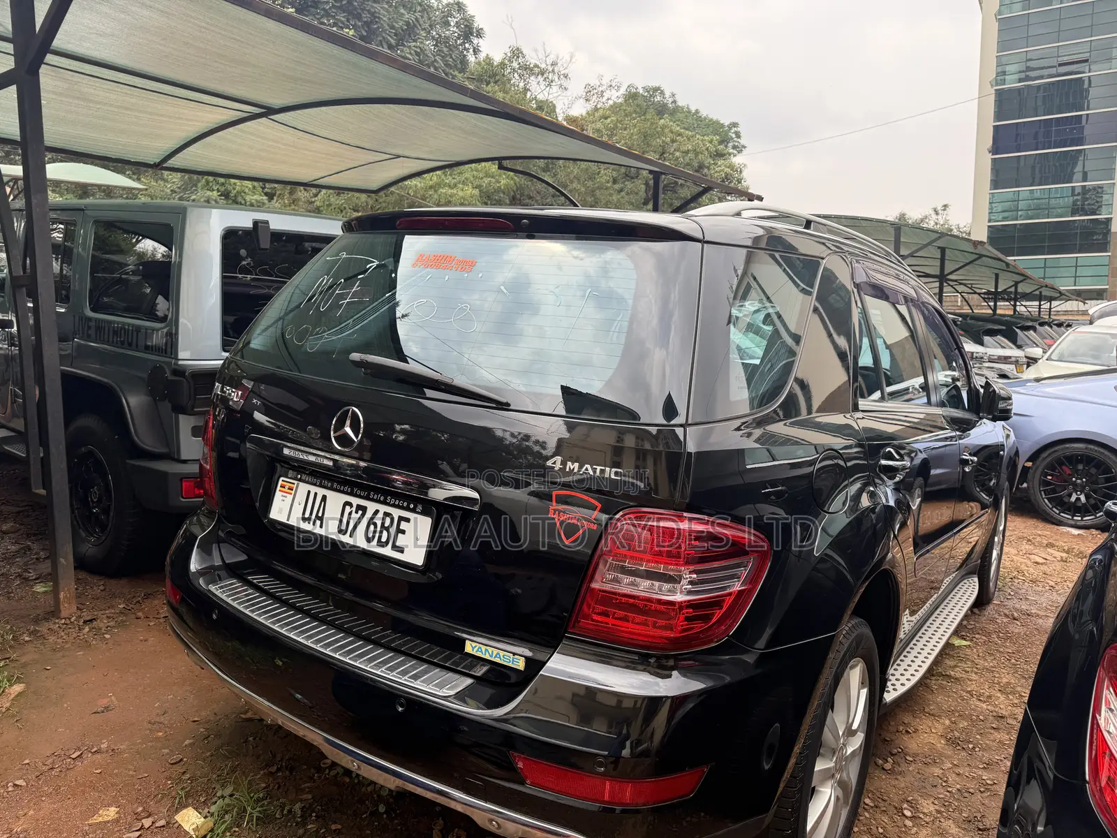 Mercedes-Benz M Class 2011 Black
