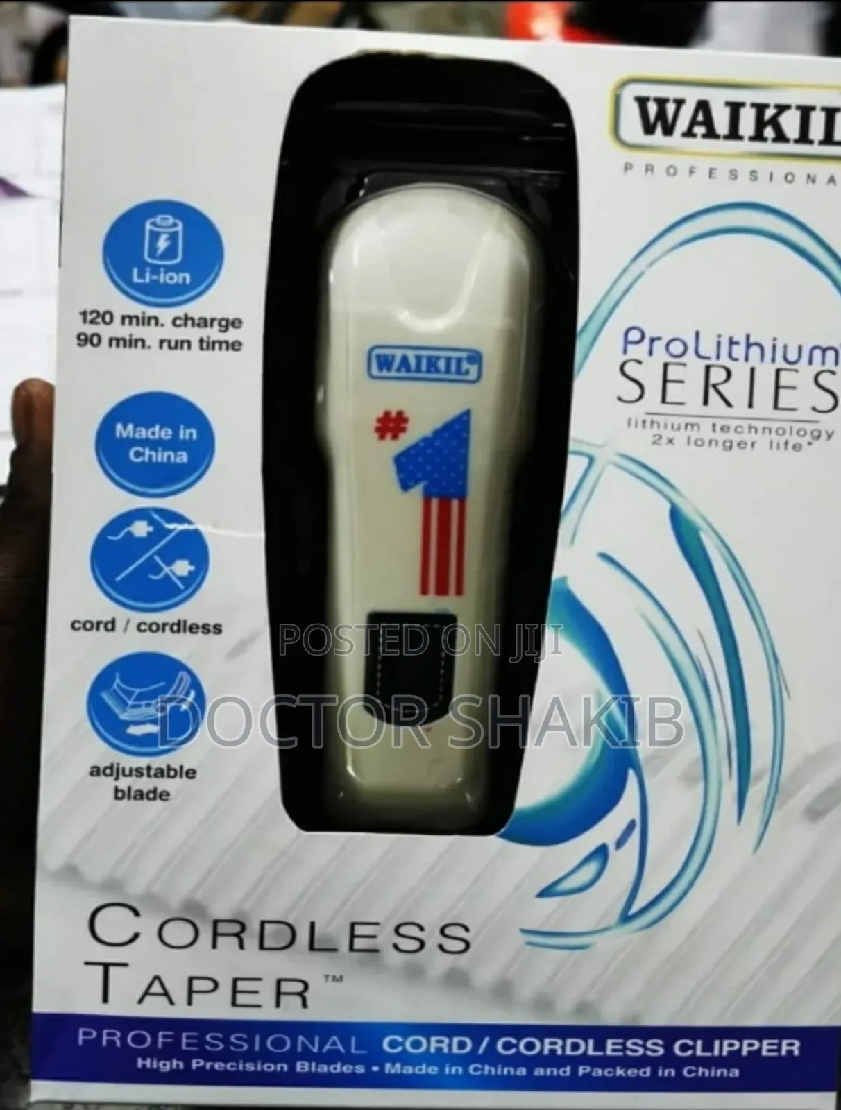 Brand New Waikil Professional Cordless Taper