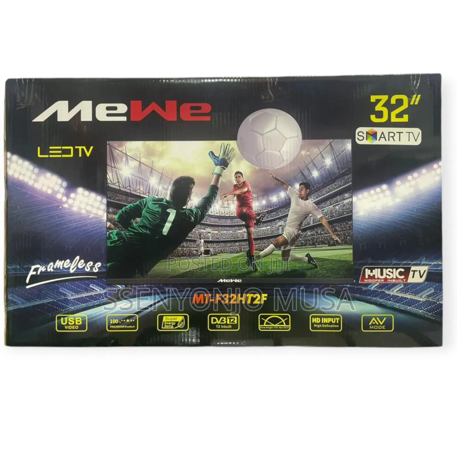 Mewe 32" Digital Led Tv With Free to Air Hifi Sounds