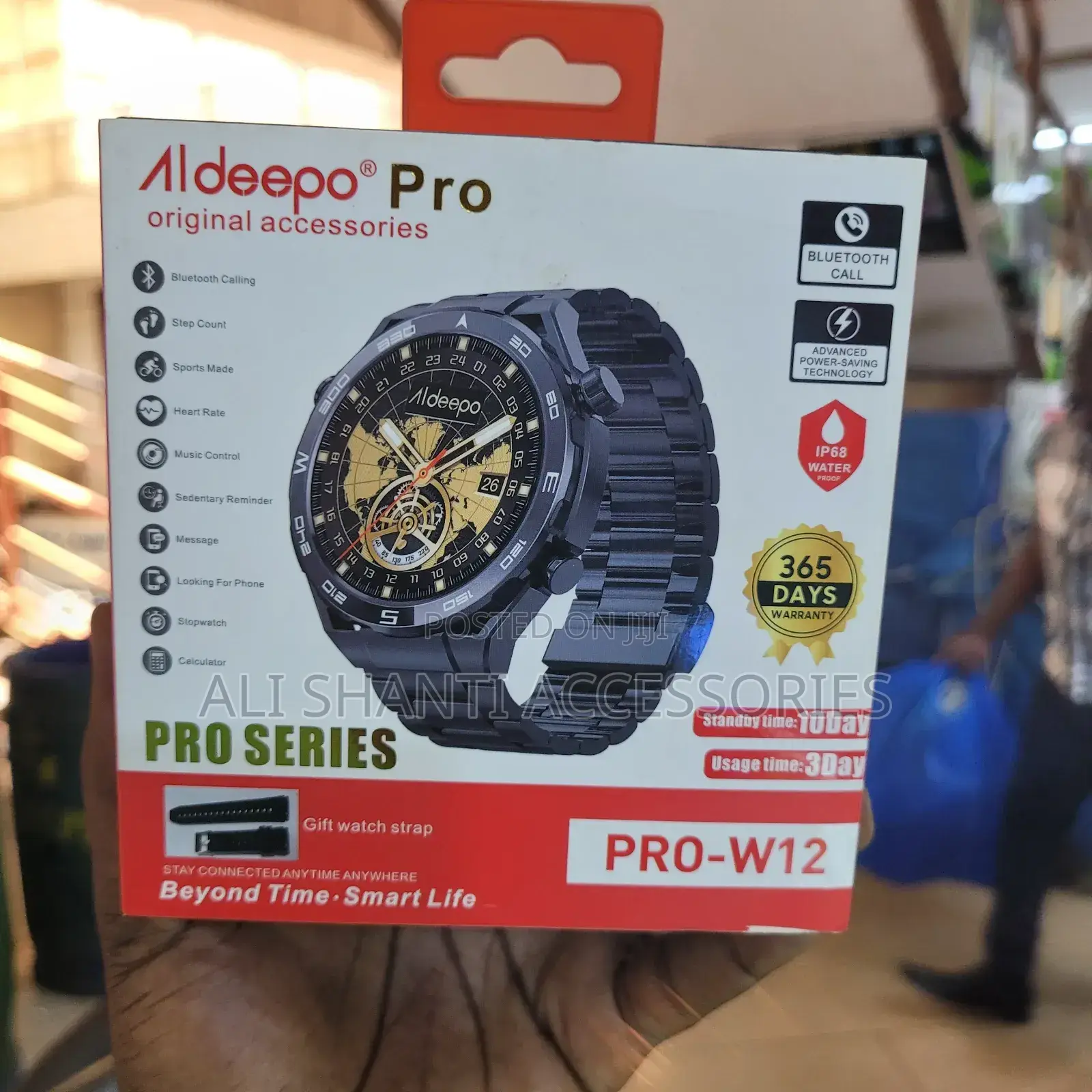 Smart Watch Pro W-12 Aldeepo, Smart Watch Aldeepo Pro Series W-12