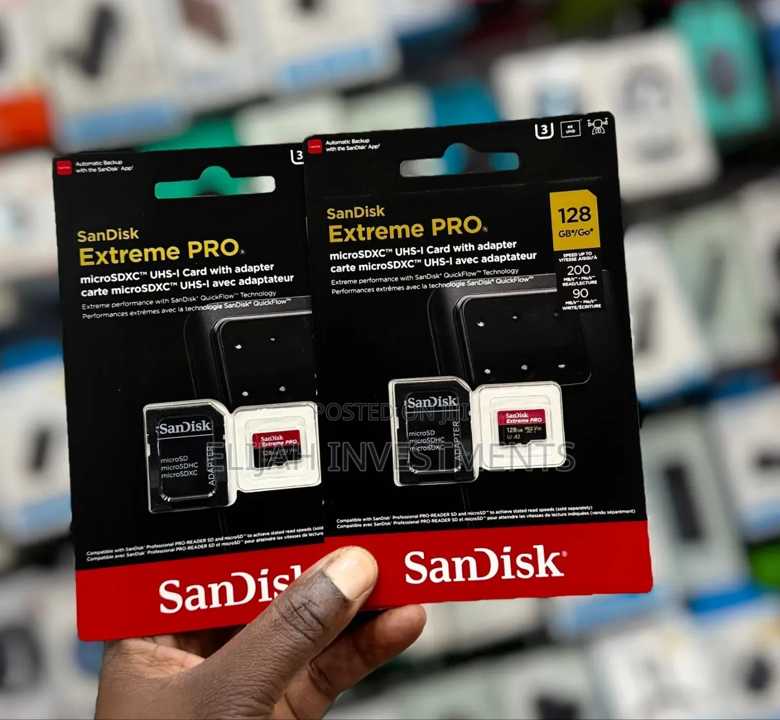 Sandisk Extreme Pro Microsdxc Uhs-I Memory Card 128gb