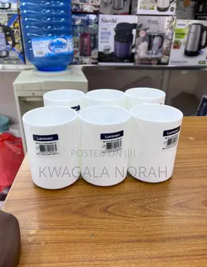 6 Pieces Luminac White Cups