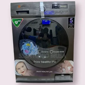 Sayona Washing Machine 9kg Automatic Front Loading - Silver