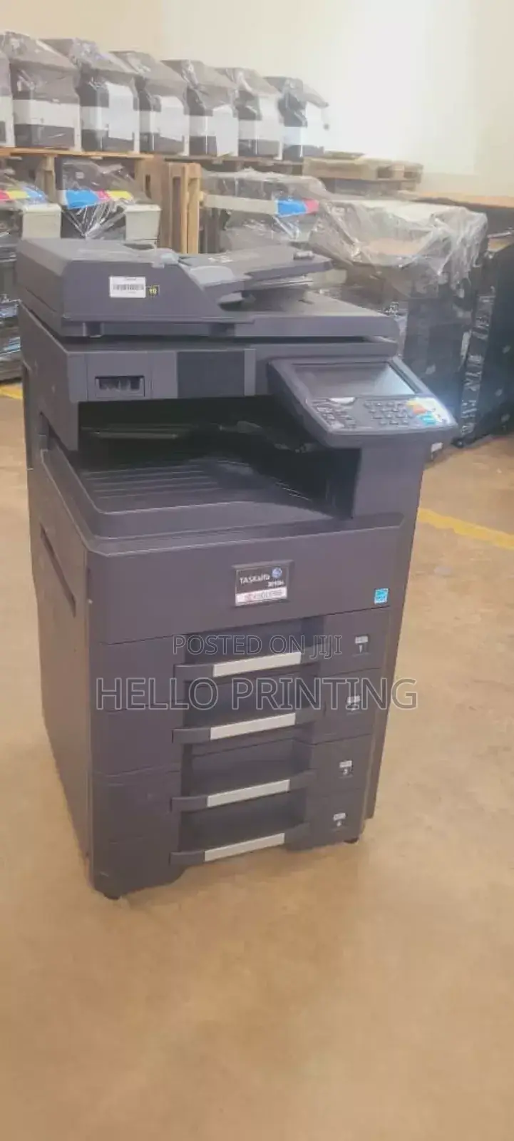 Kyocera 3010i - High Paper Tray Capacity .
