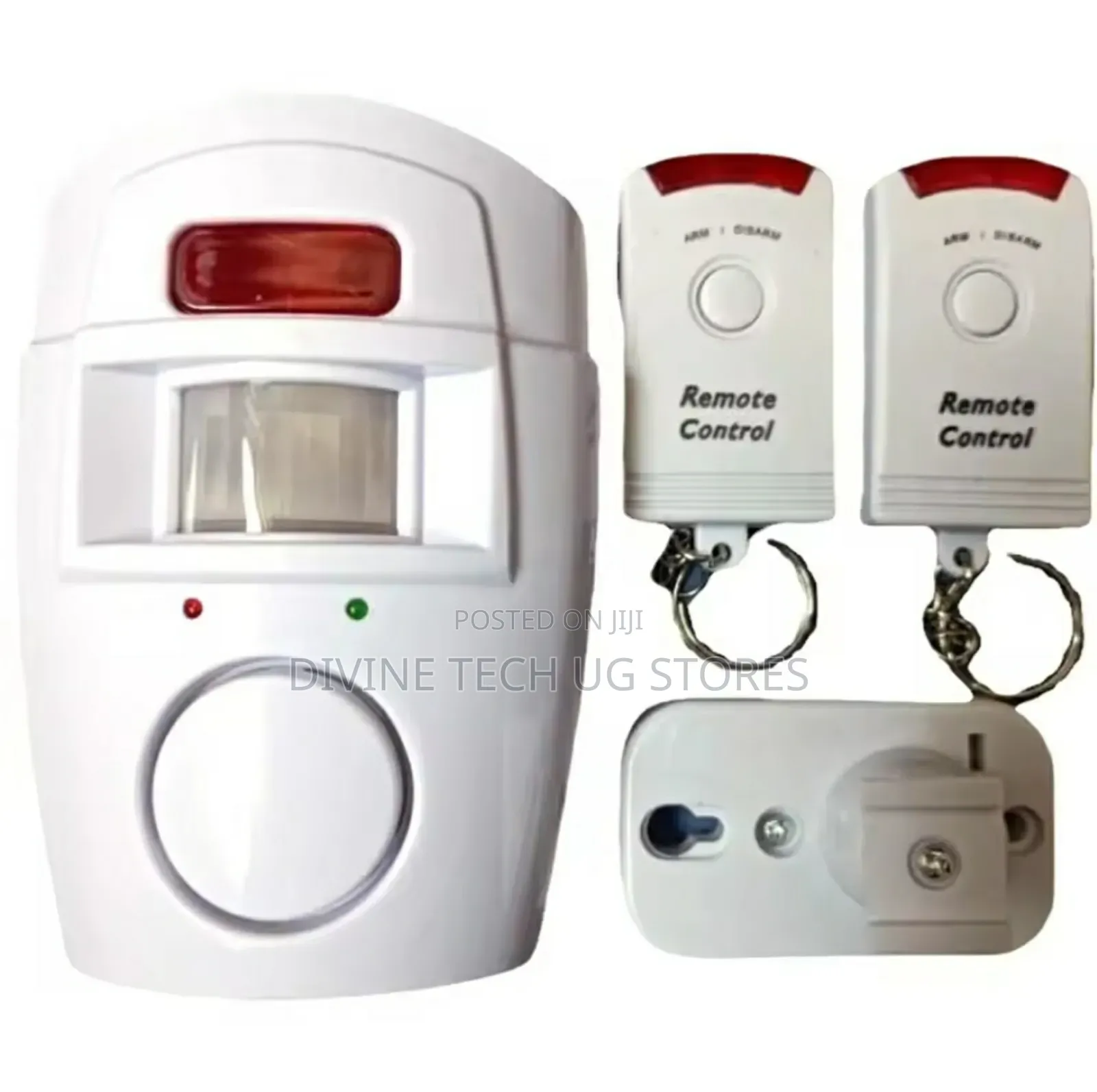 Mini Alarm Wireless Motion Sensor Alarm With 2 Remotes, Infrared Alert
