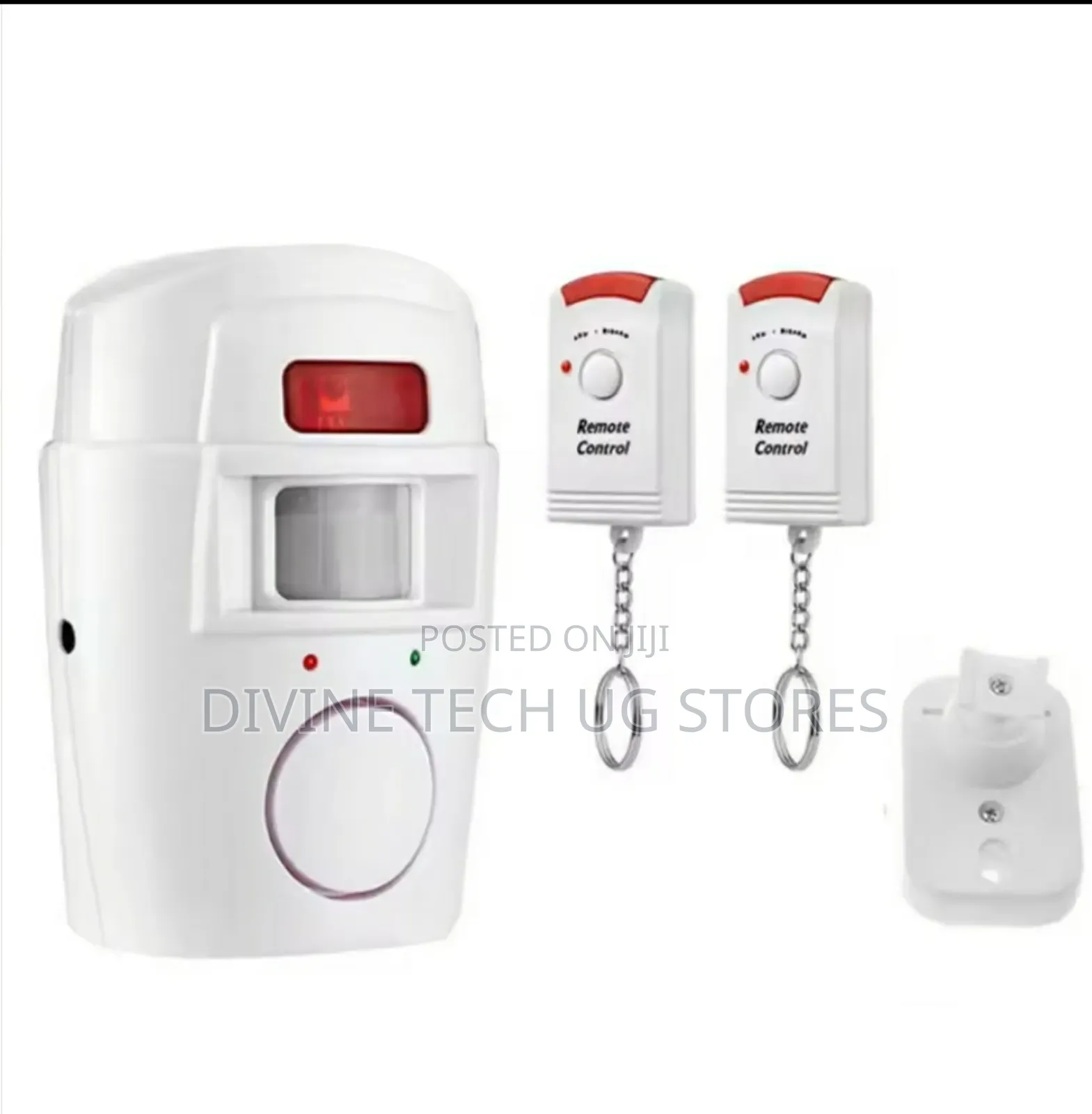 Mini Alarm Wireless Motion Sensor Alarm With 2 Remotes, Infrared Alert