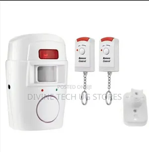 Mini Alarm Wireless Motion Sensor Alarm With 2 Remotes, Infrared Alert