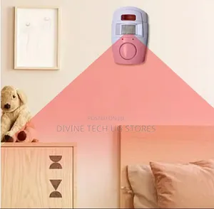 Mini Alarm Wireless Motion Sensor Alarm With 2 Remotes, Infrared Alert