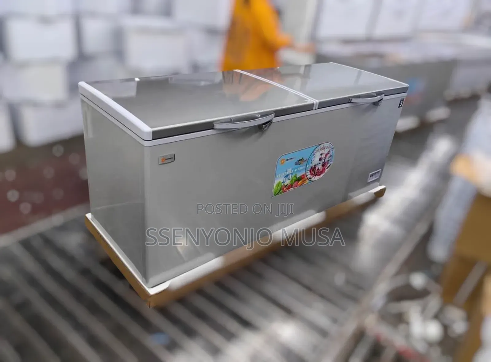 Sayona 650l Double Door Frost-Free Chest Freezer App-6500s