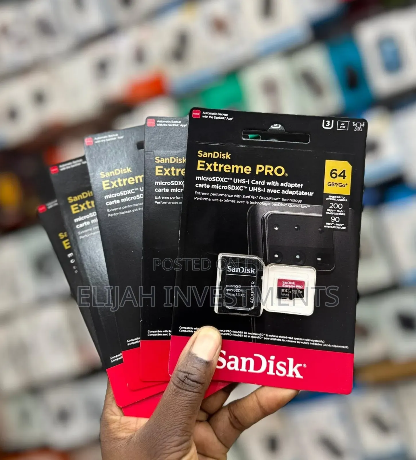 Sandisk Extreme Pro Microsdxc Uhs-I Memory Cards 64gb