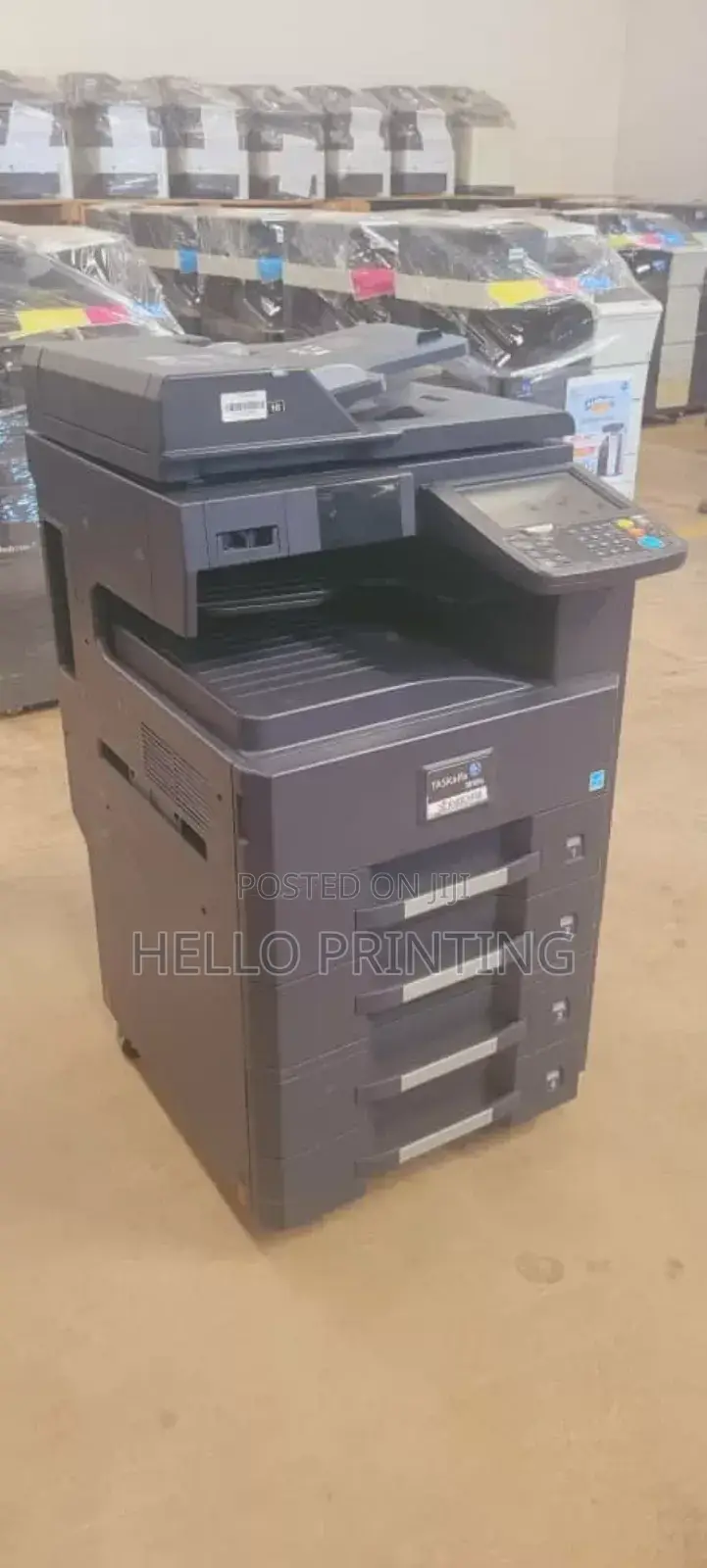 Heavy Duty + High Capacity = Kyocera 3010i