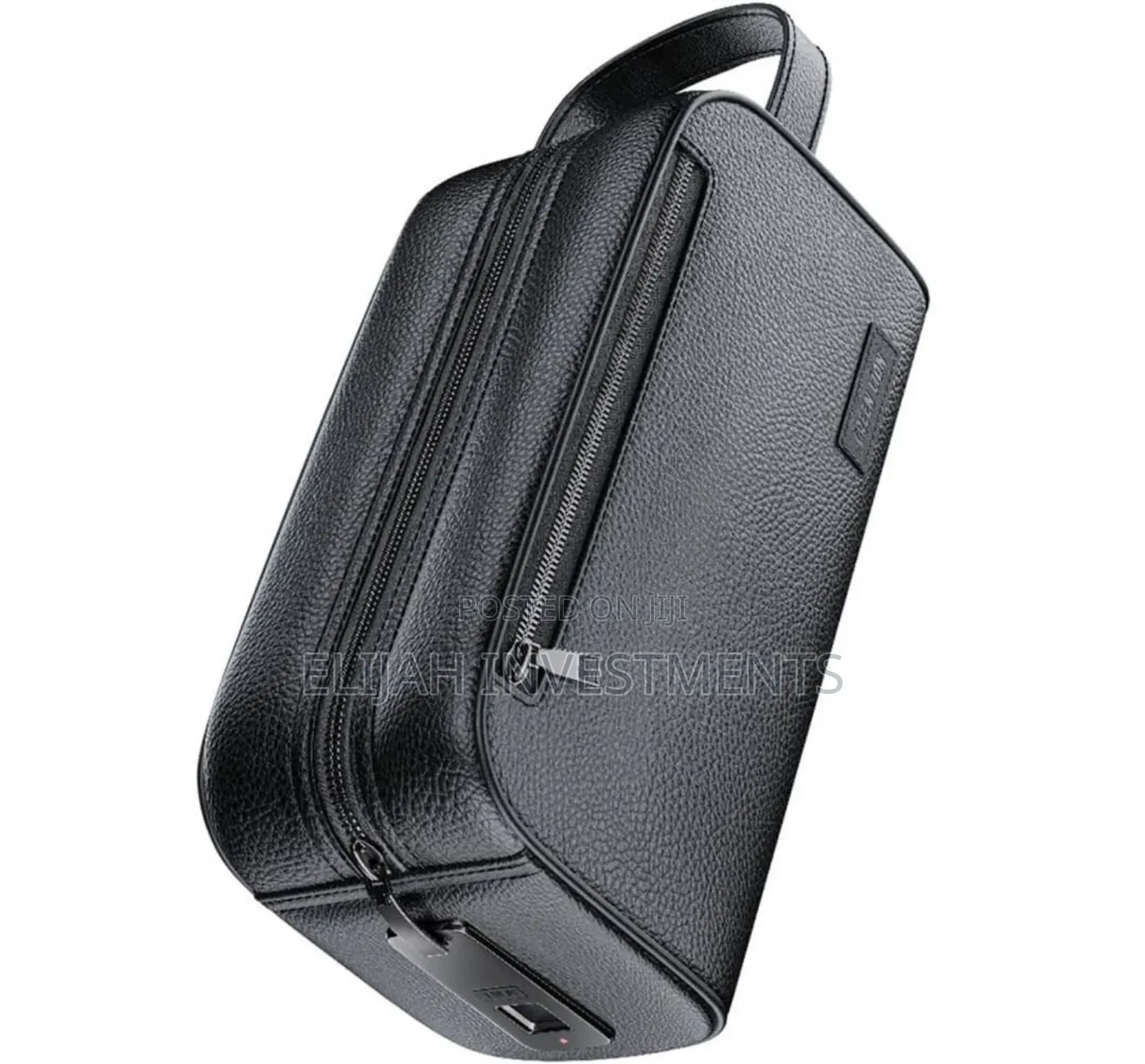 Green Lion Liora Fingerprint Bag With Leather Strip Led Indicator