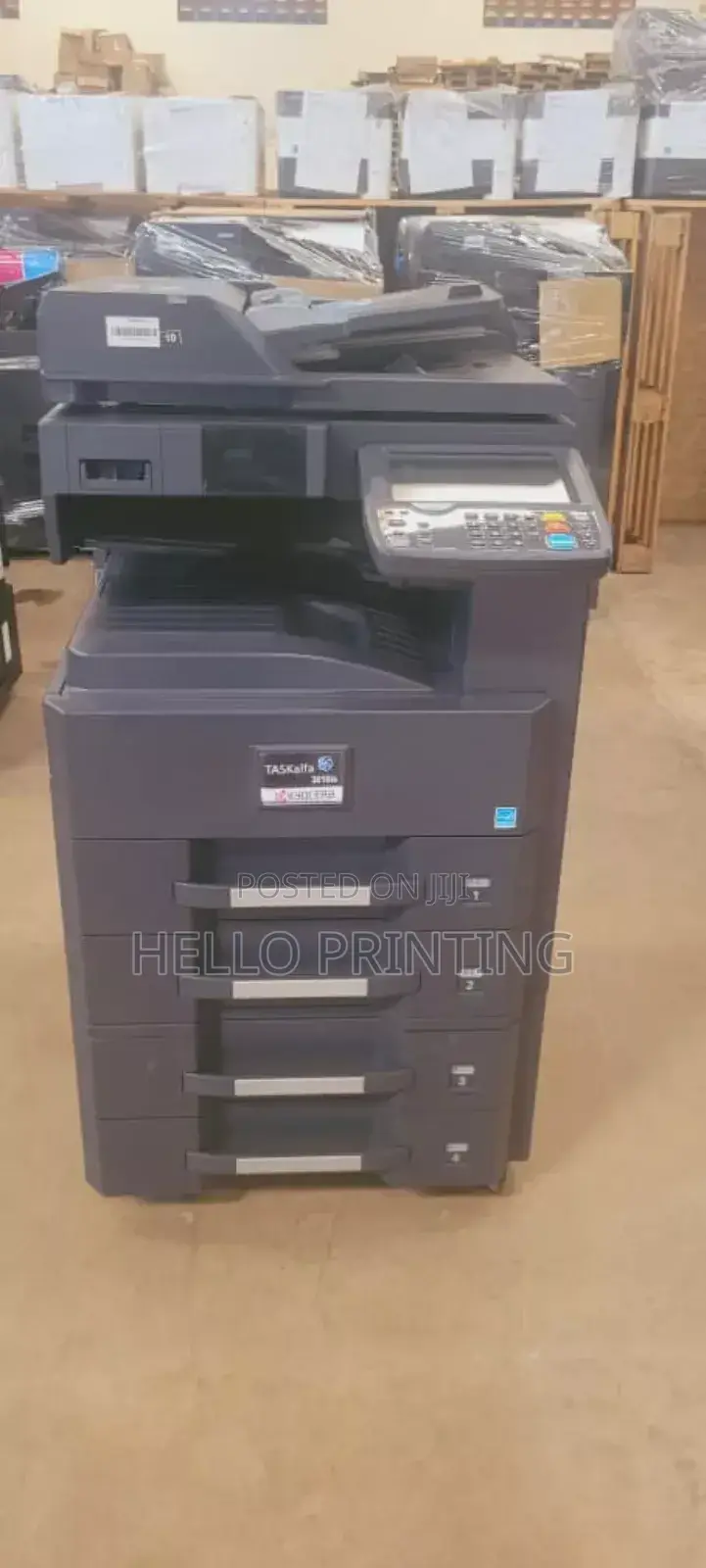 Built Tough, Prints More - Kyocera 3010i