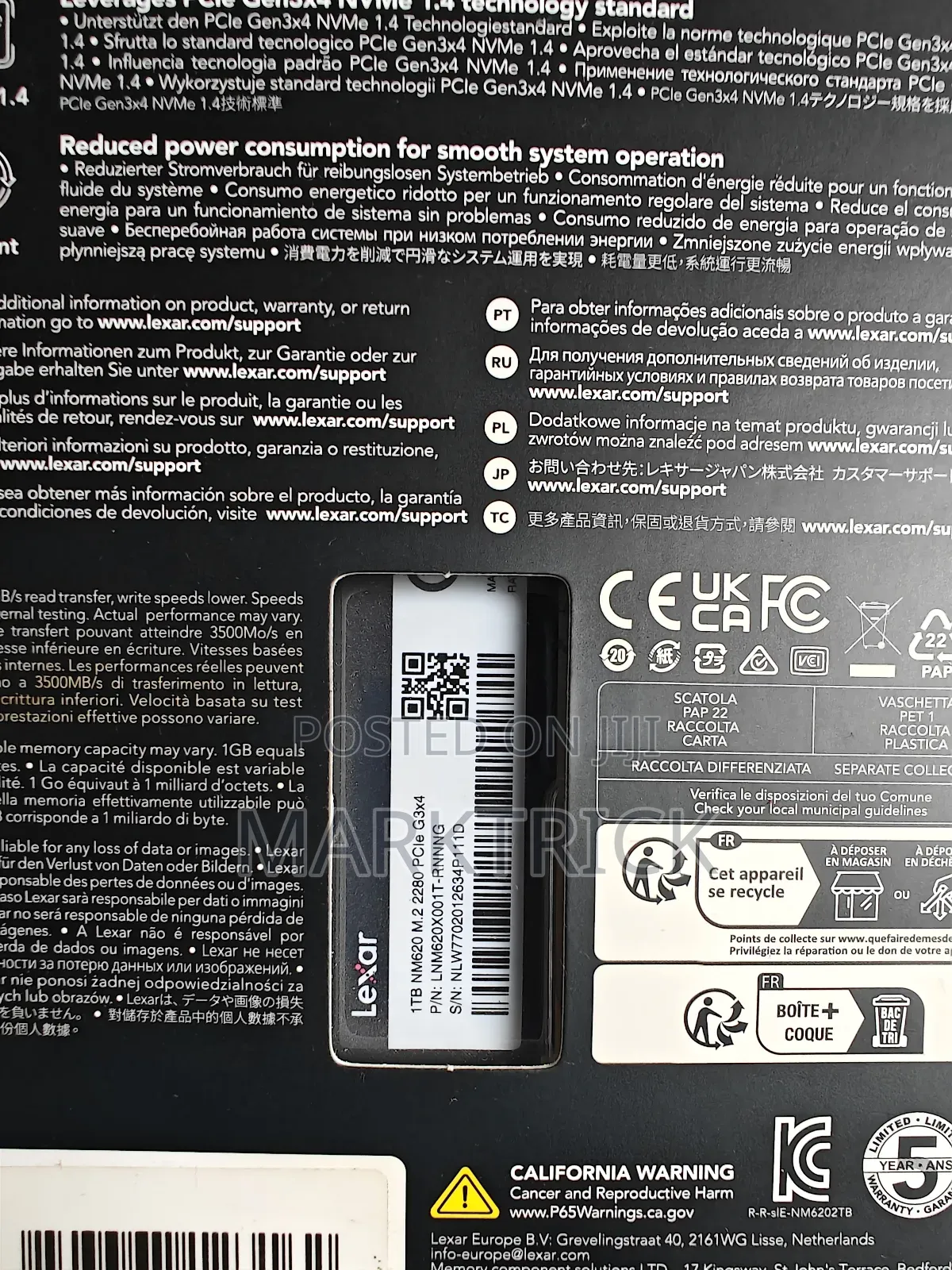 Lexar 1tb SSD
