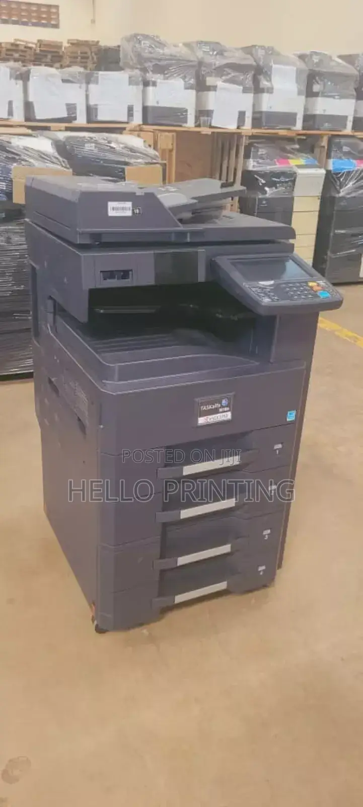 Save Time With Kyocera 3010i`S Big Paper Load.