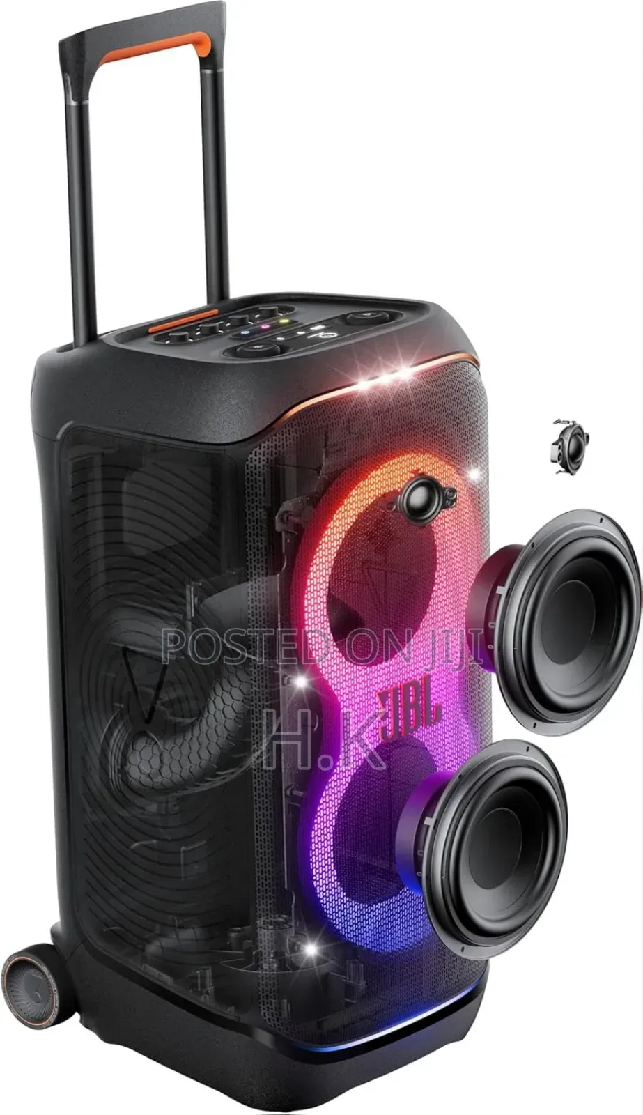 JBL Partybox Stage 320 Portable Party Speaker.