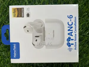 Hainoteko Anc-6 Bluetooth Earphones With Anc and Smart Touch Controls