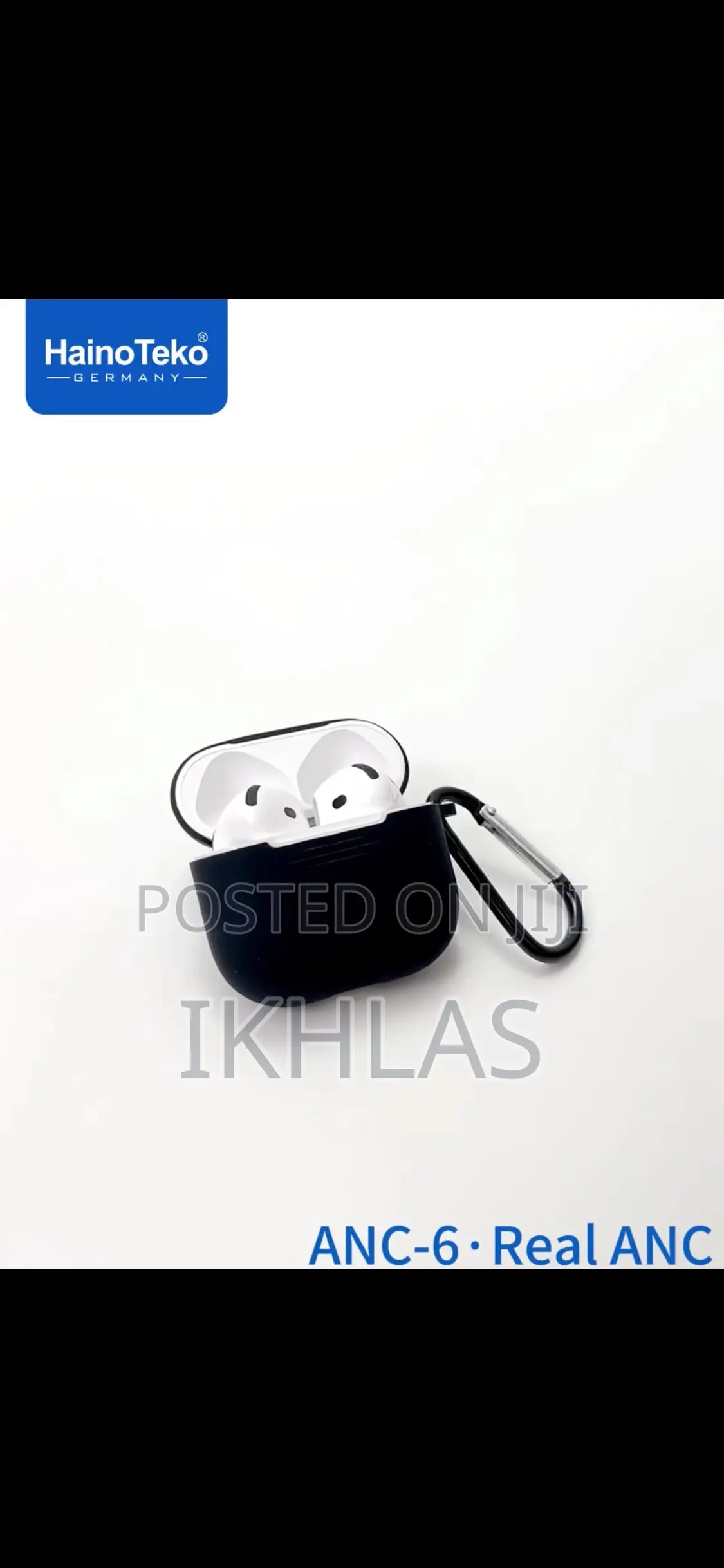 Hainoteko Anc-6 Bluetooth Earphones With Anc and Smart Touch Controls