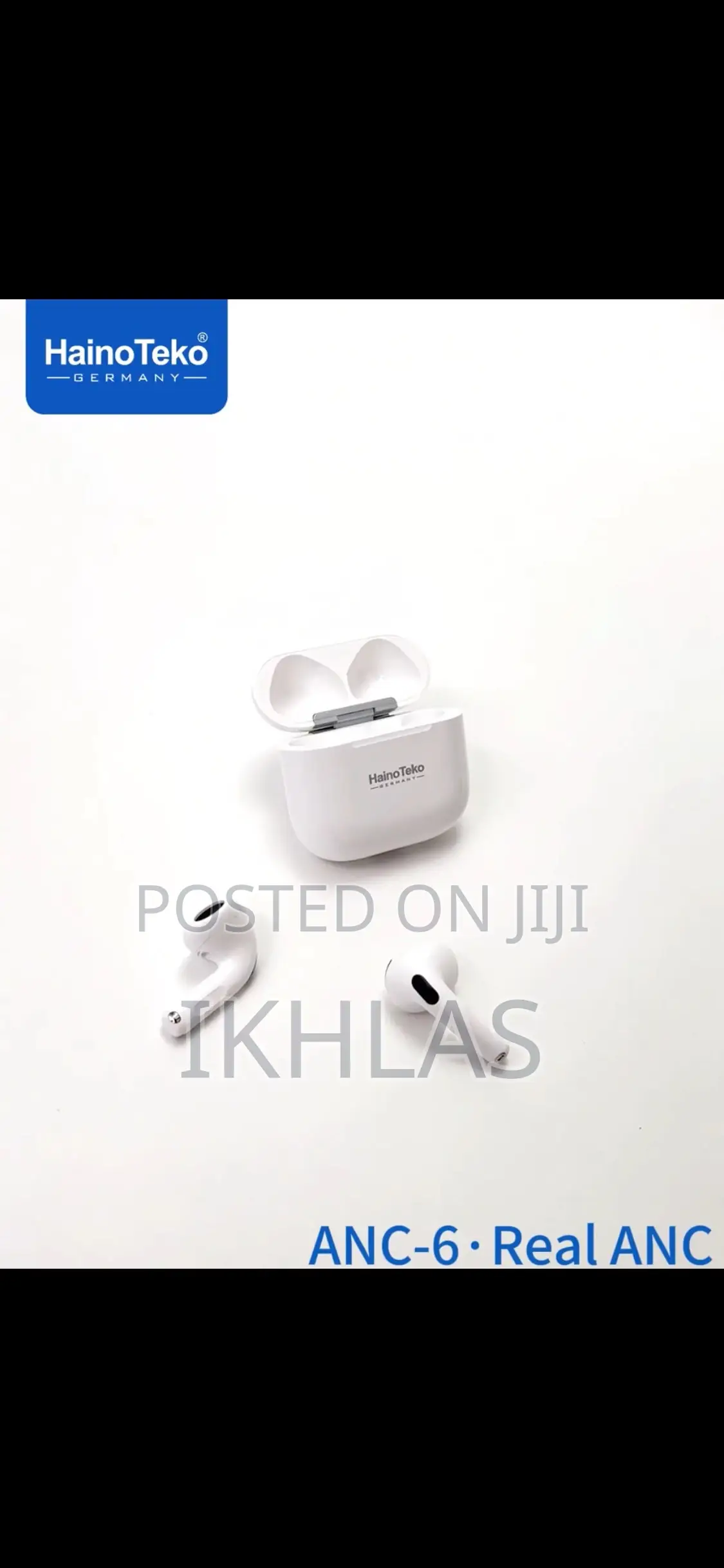 Hainoteko Anc-6 Bluetooth Earphones With Anc and Smart Touch Controls