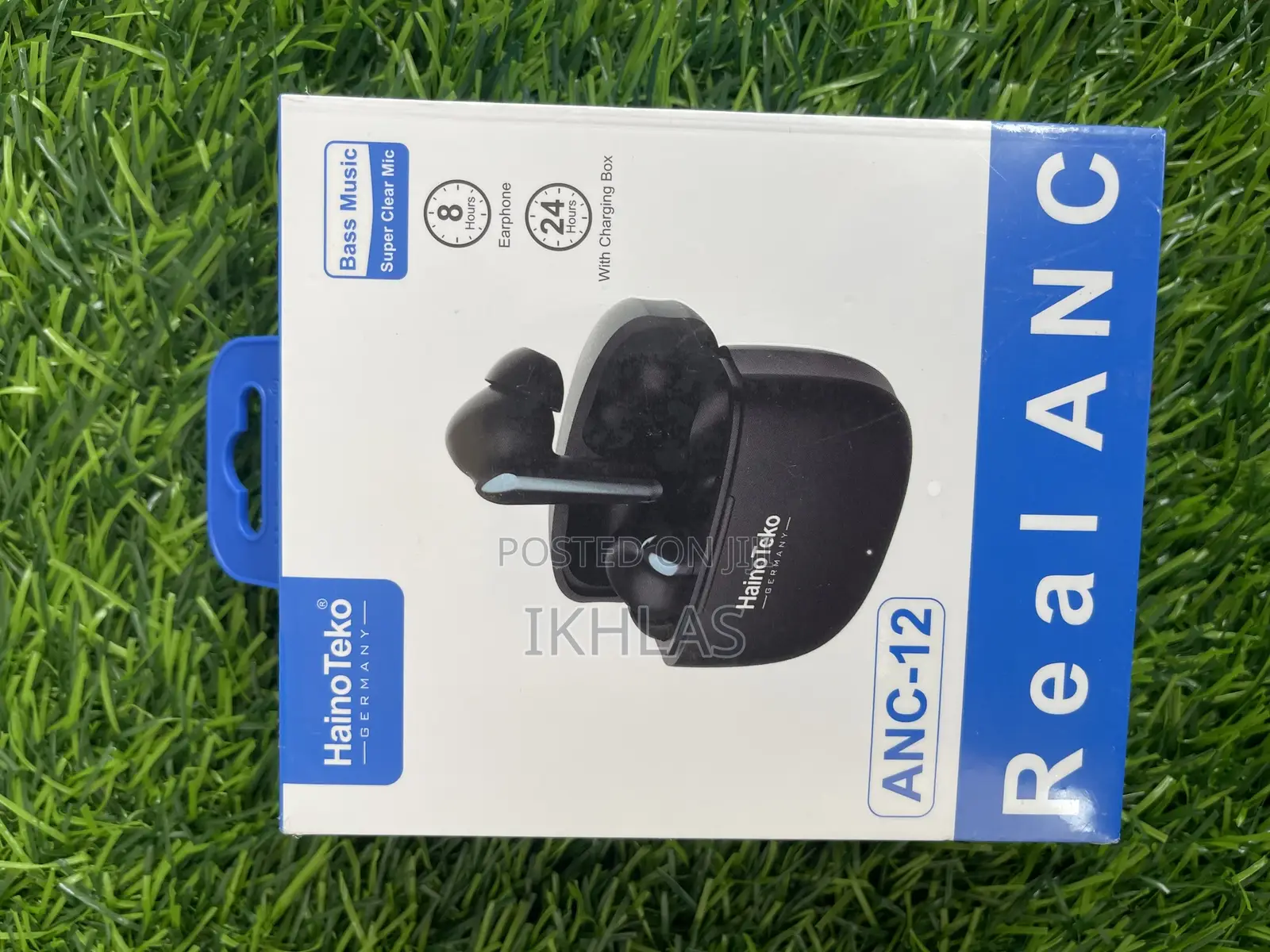 Hainoteko Anc-12 Wireless Bluetooth Earphone With Anc High Bass Sound
