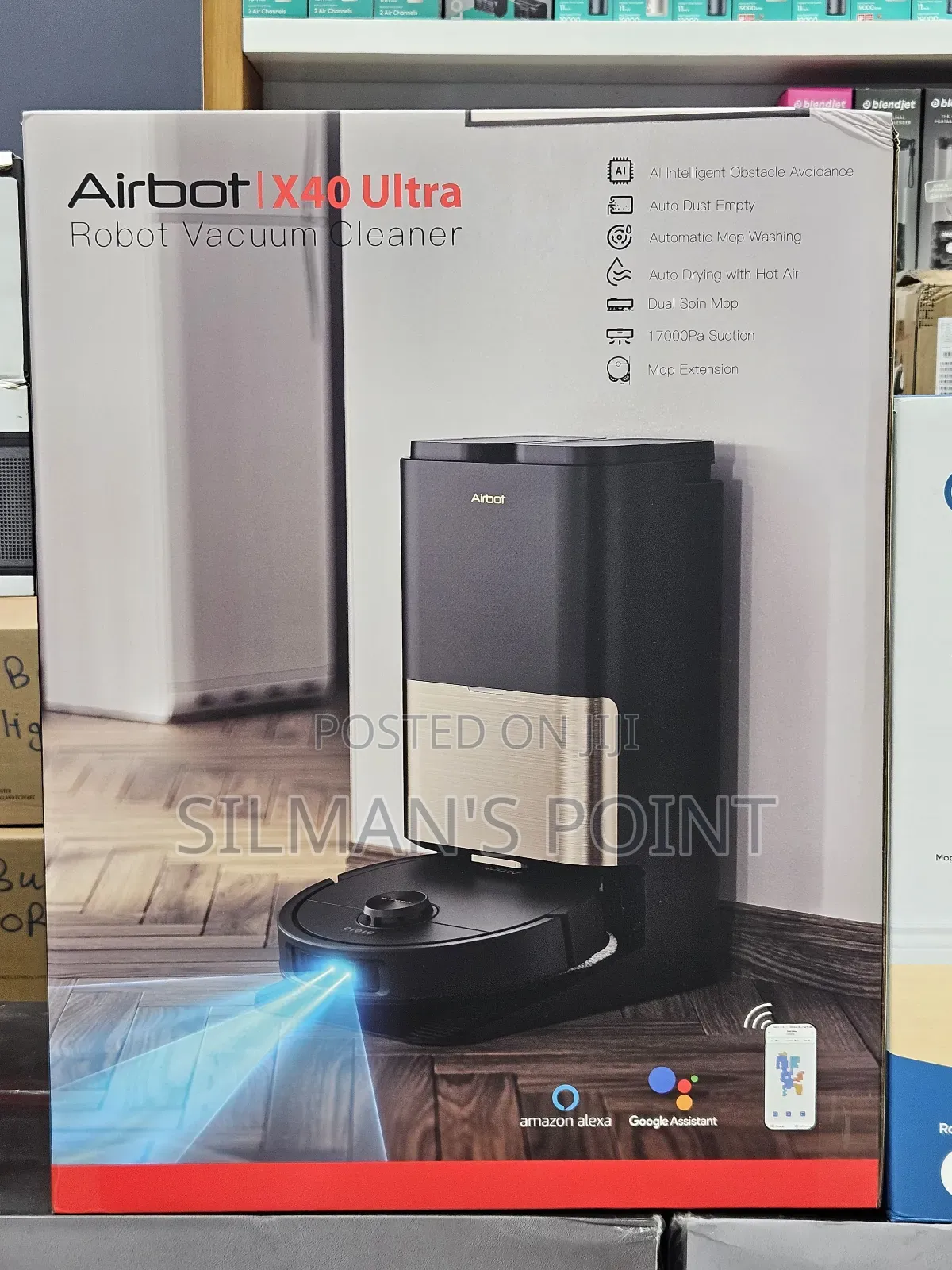 Airbot X40 Ultra Robot Vacuum Cleaner