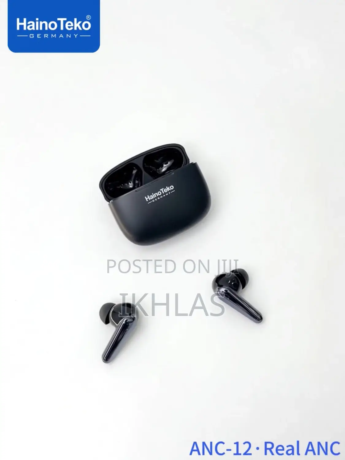 Hainoteko Anc-12 Wireless Bluetooth Earphone With Anc High Bass Sound
