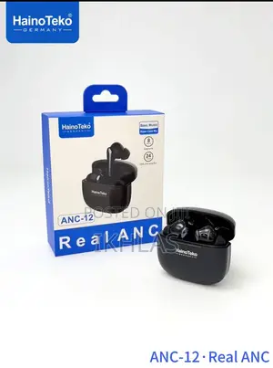 Hainoteko Anc-12 Wireless Bluetooth Earphone With Anc High Bass Sound