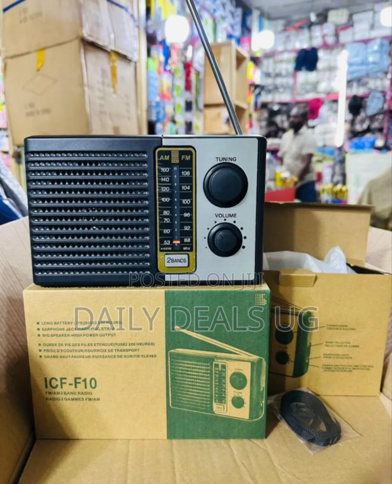 Oslenmark Rechargeable Portable Radio