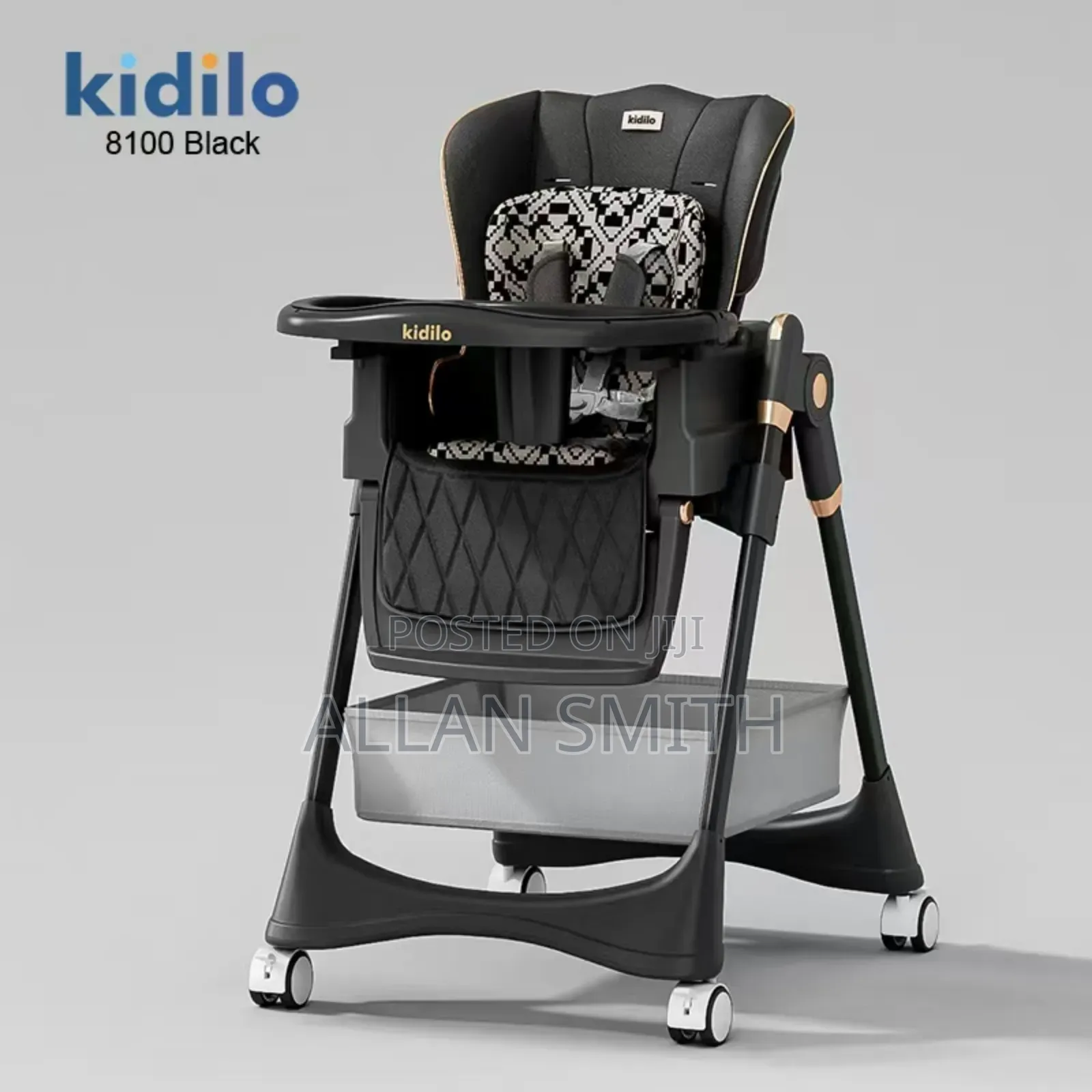 Mixed Colur High Feeding Chairs