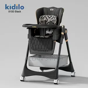 Mixed Colur High Feeding Chairs