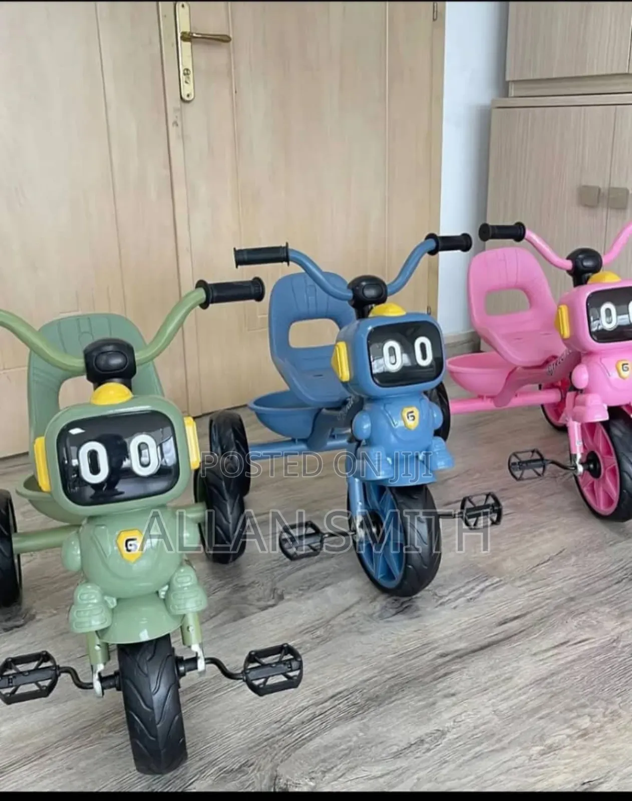 Three Eyed Playing Tricycles