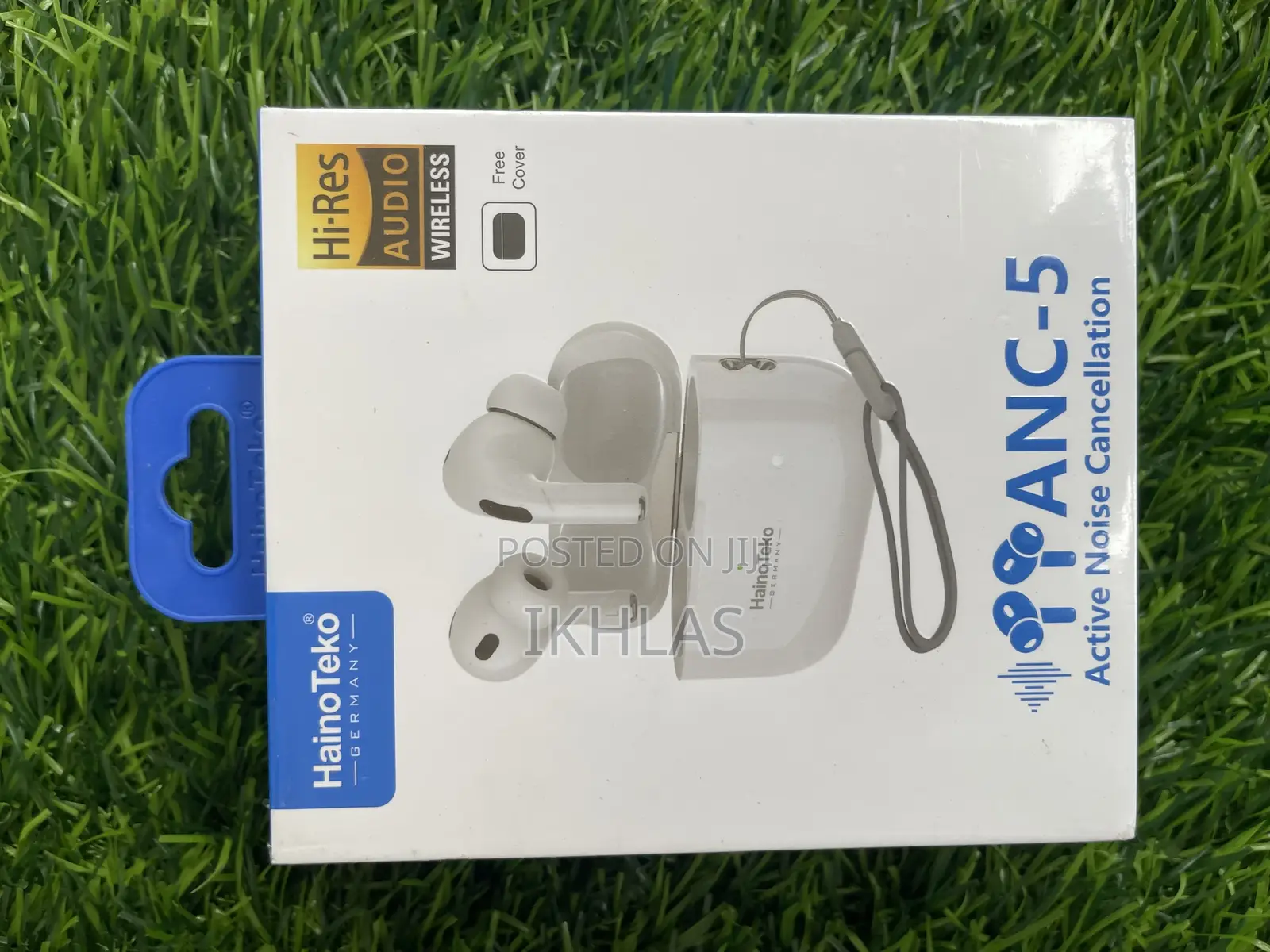 Hainoteko Anc-5 Bluetooth Earphone W Touch Control Hd Clear Microphone