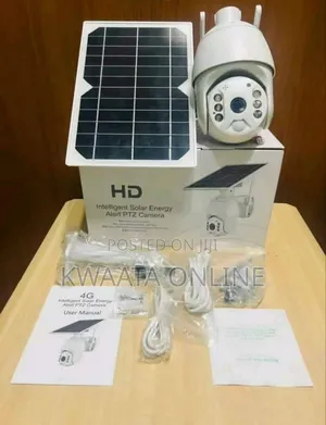 Hd Intelligent Alert Ptz Camera Wi-fi 1080p Full Hd Cctv Solar Power