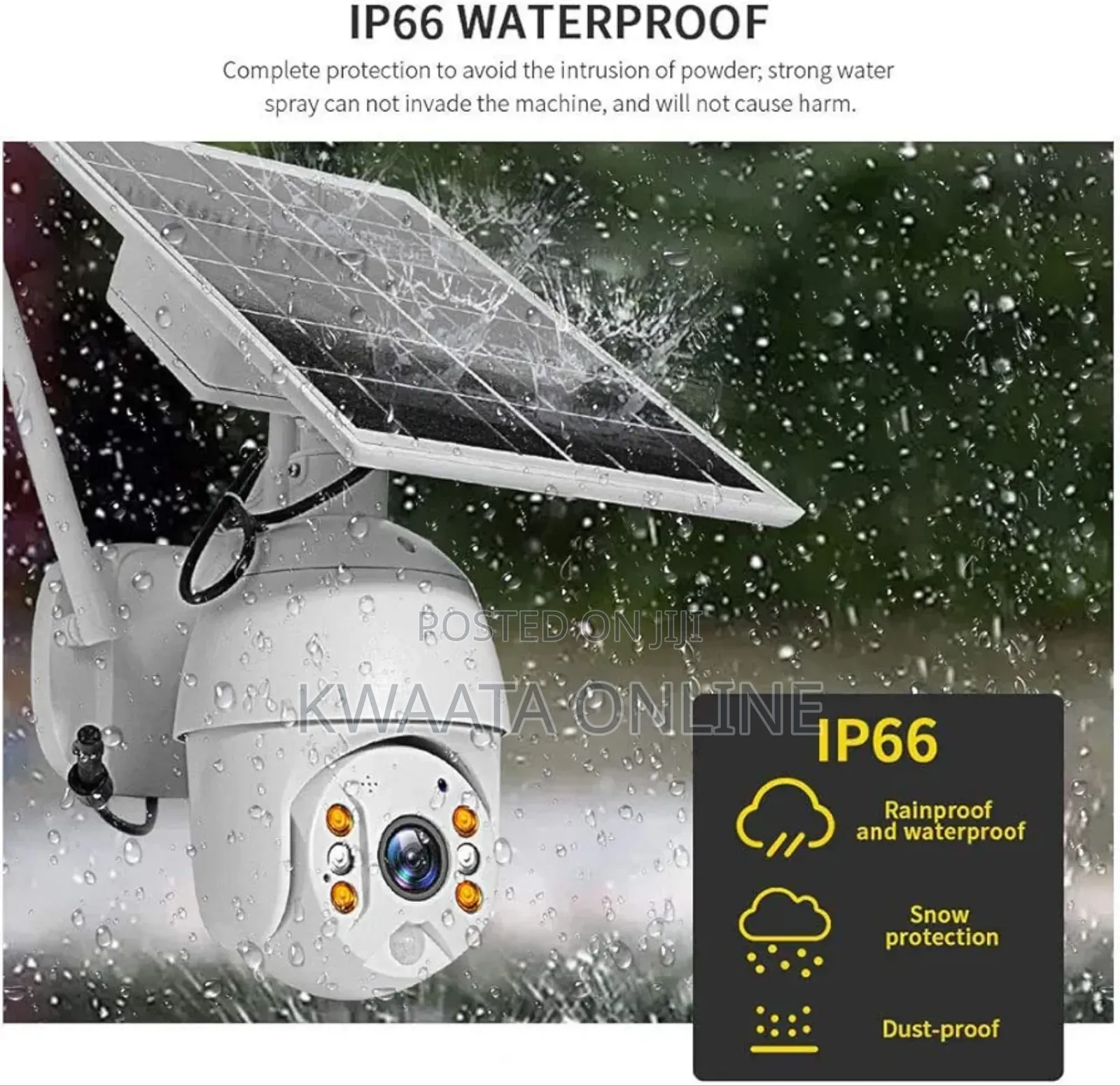 Hd Intelligent Alert Ptz Camera Wi-fi 1080p Full Hd Cctv Solar Power