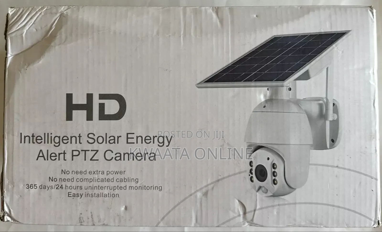 Hd Intelligent Alert Ptz Camera Wi-fi 1080p Full Hd Cctv Solar Power