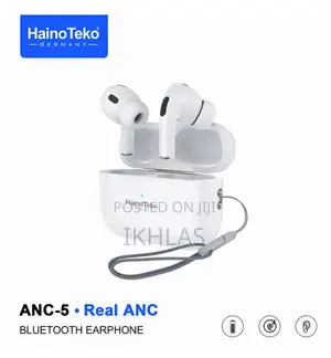 Hainoteko Anc-5 Bluetooth Earphone W Touch Control Hd Clear Microphone