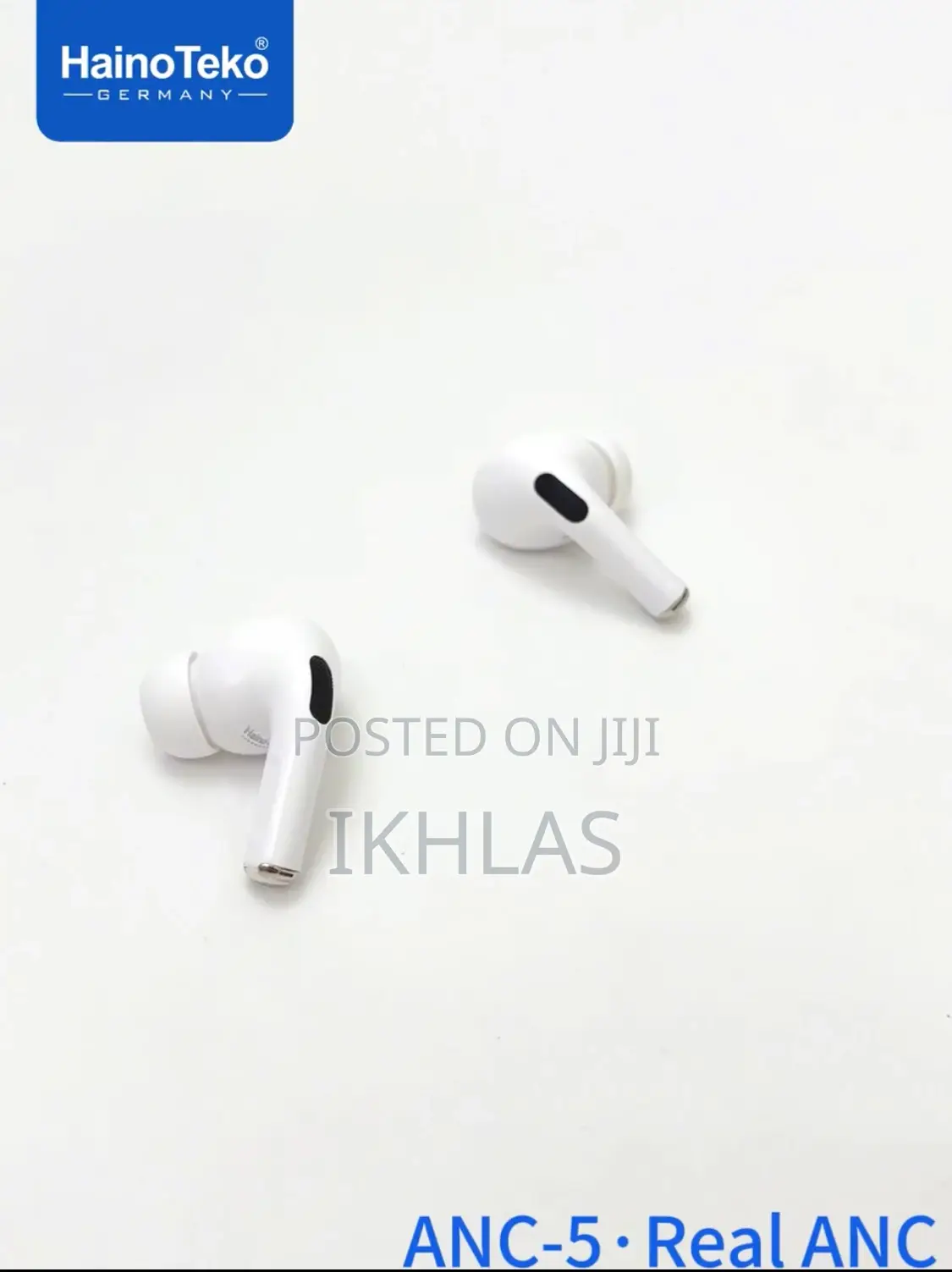 Hainoteko Anc-5 Bluetooth Earphone W Touch Control Hd Clear Microphone